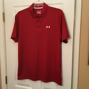 Under Armour Heat Gear Loose Large Polo Shirt EUC